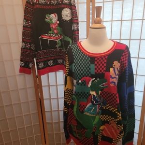 Mother & child Christmas sweaters
